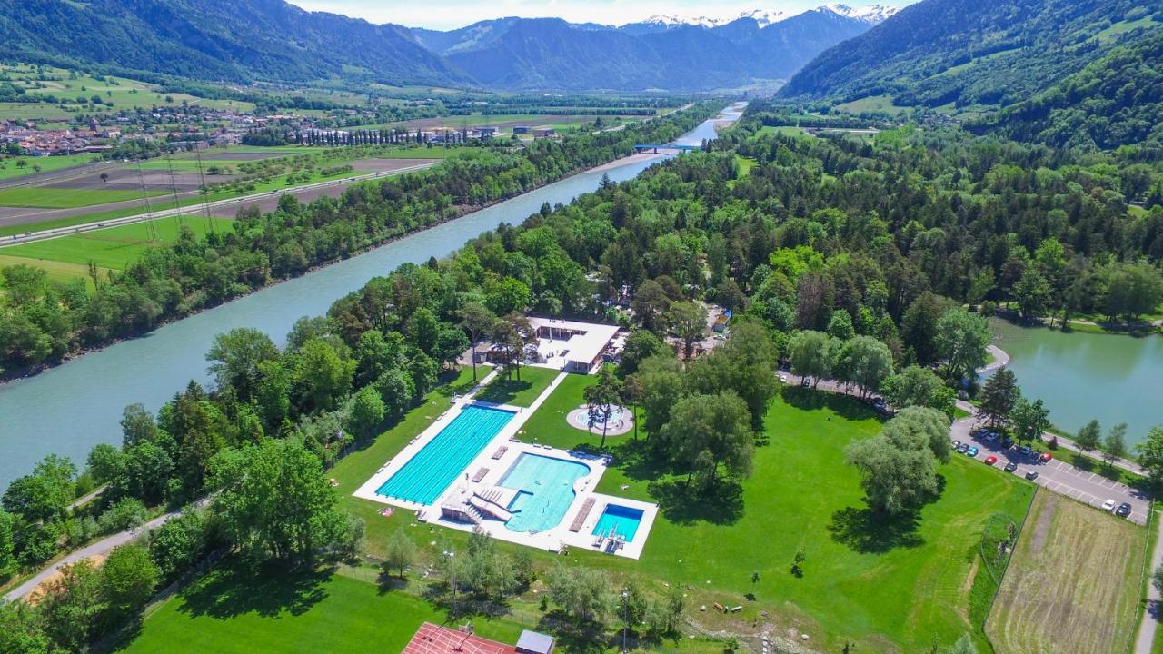 Neptun 3 - Im Zentrum Von Bad Ragaz, Mit Kl. Balkon Eksteriør billede
